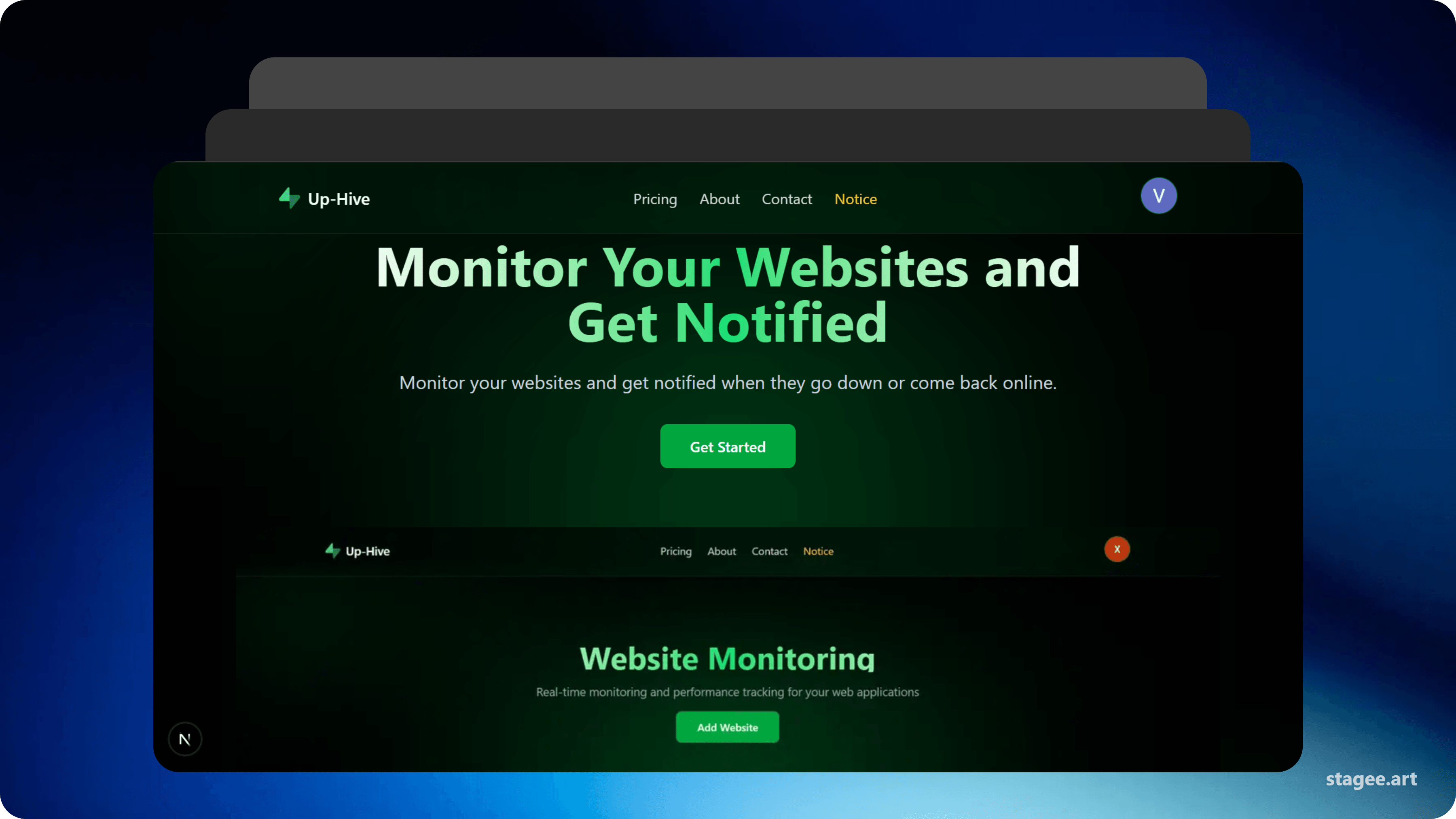 UpHive project cover